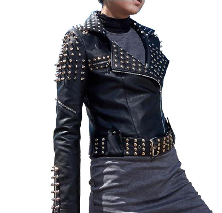 Faux Leather Ghost Rider Jacket