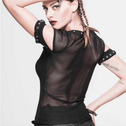 Draconia Gothic Mesh T-Shirt