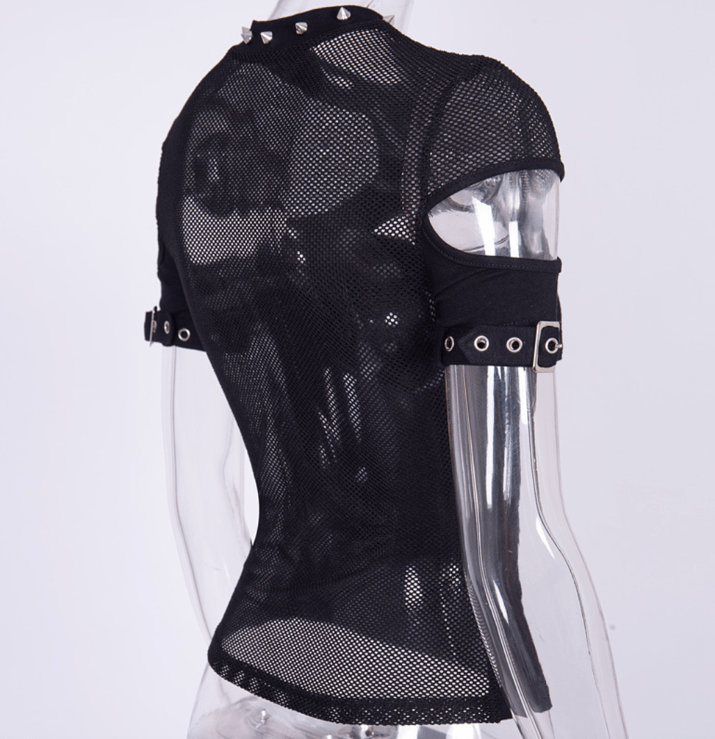 Draconia Gothic Mesh T-Shirt