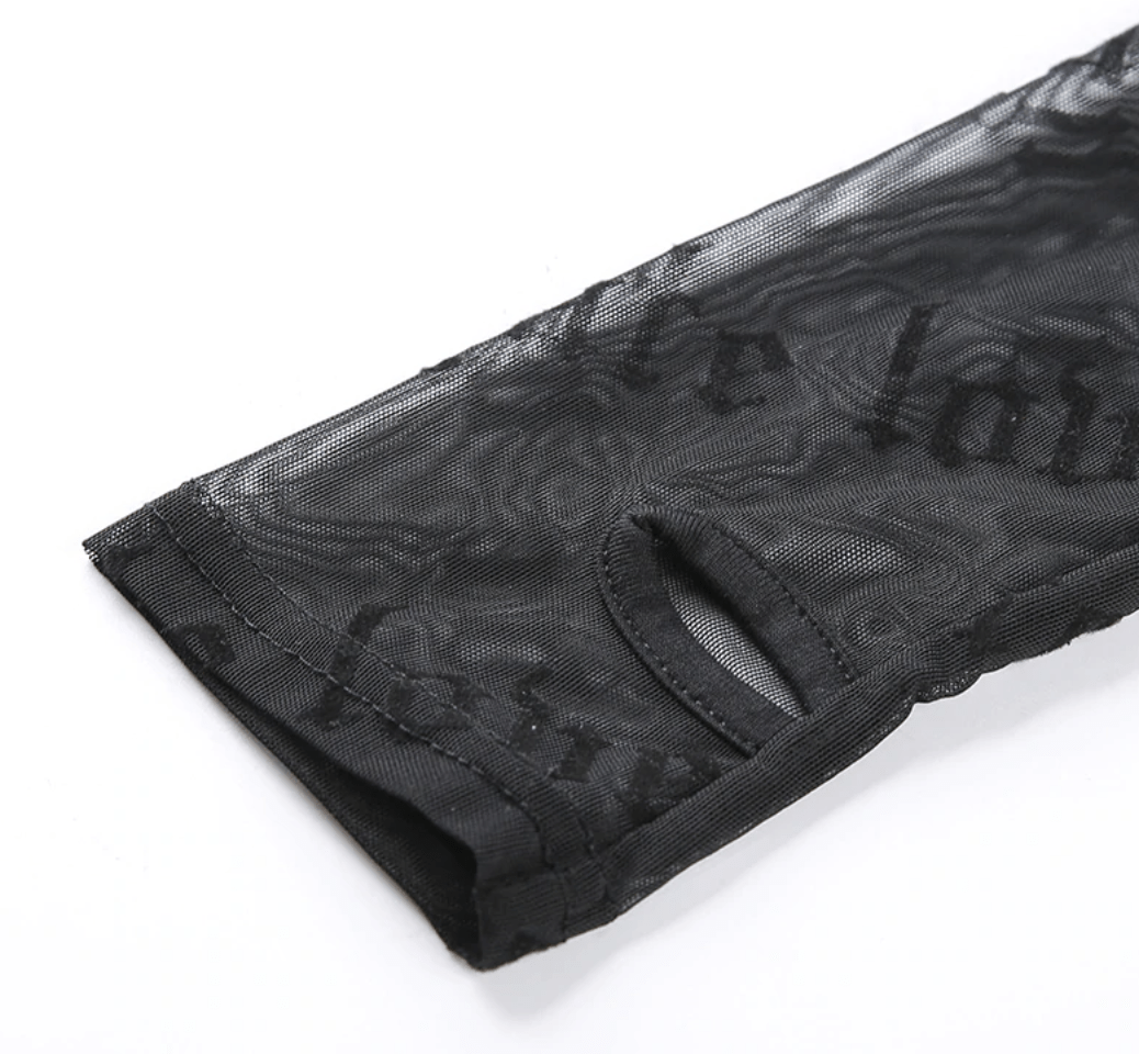 Hate-Love Mesh T-Shirt