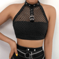 Misery Goth Crop Top