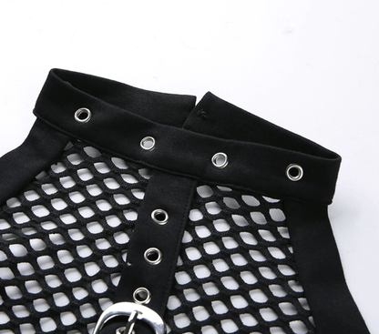 Misery Goth Crop Top