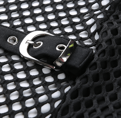 Misery Goth Crop Top