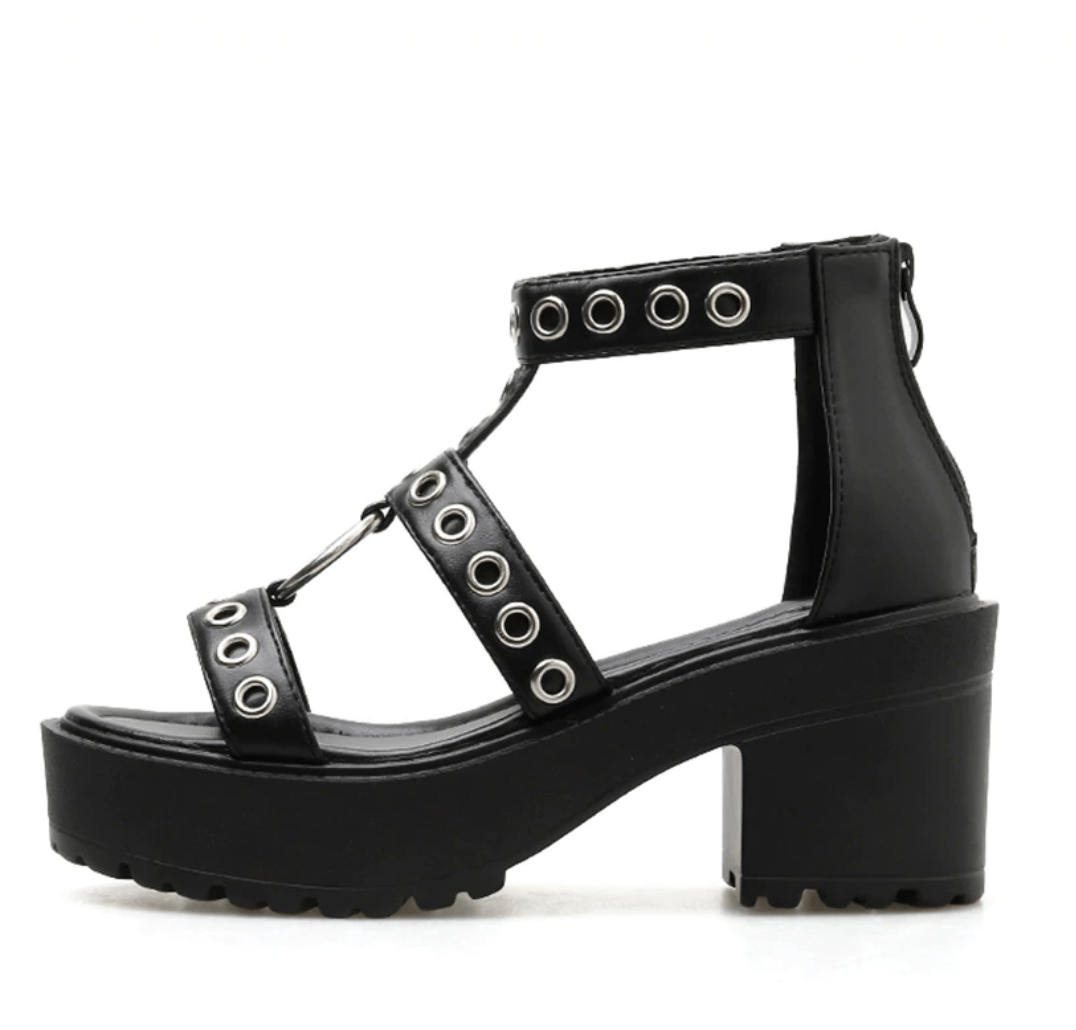 Gothic Rivet Sandals