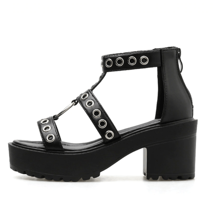 Gothic Rivet Sandals
