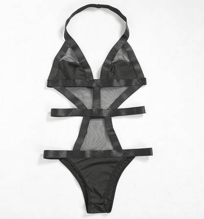 Mesh Bondage Bodysuit