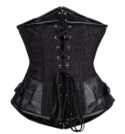 Gothic Underbust Corset Steel Bone