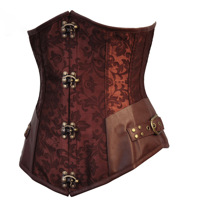 Gothic Underbust Corset Steel Bone