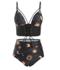 Sun & Moon Tankini Swimsuit Set