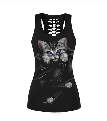 Kitty Addiction Tank Top