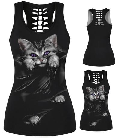 Kitty Addiction Tank Top