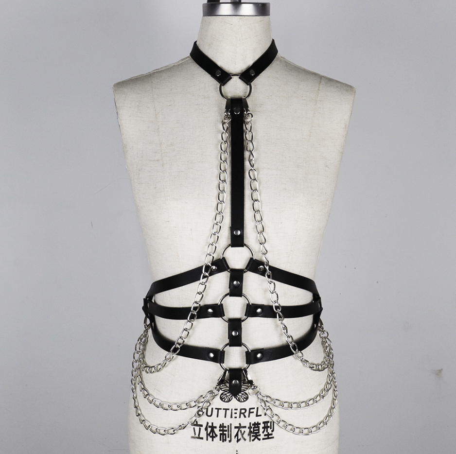 Body Bondage Cage Garter