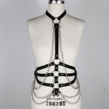 Body Bondage Cage Garter