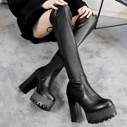 Ravana Over Knee Platform Boots