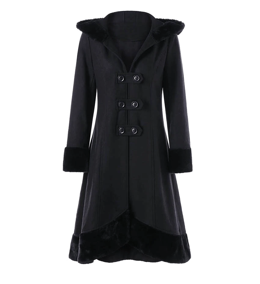Queen Akasha Lace Up Coat