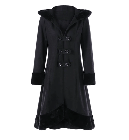 Queen Akasha Lace Up Coat