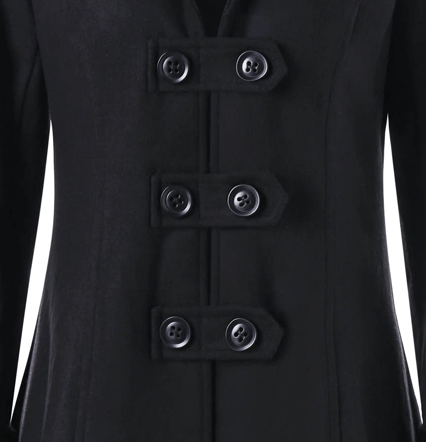 Queen Akasha Lace Up Coat