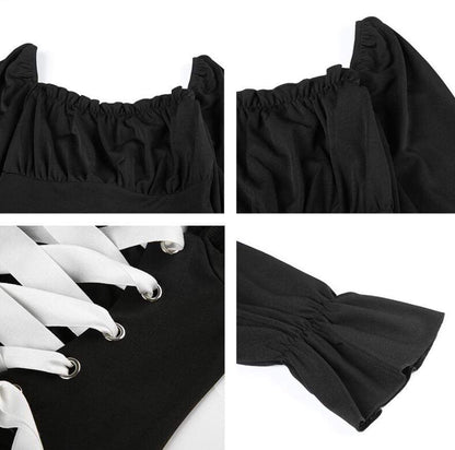 Perfect Mistake Lace Up Dress