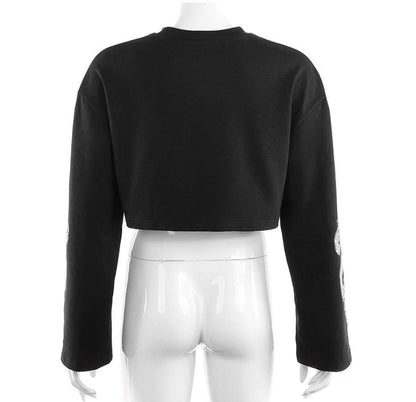 Memento Crop Sweatshirt