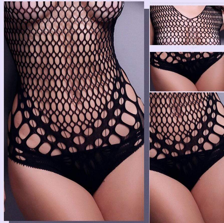 Scandalous Fishnet Goth Lingerie