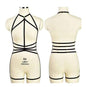 Goth Rave Body Harness Selection
