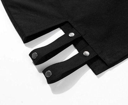 Gothic Grunge Zipper Skirt