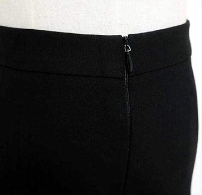 Gothic Hollow Out High Waist Pants