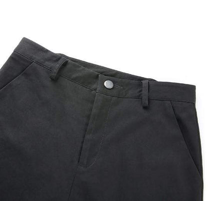 Hollow Out Buckle Strap Pants