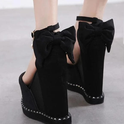 Glam Packed Wedge Sandals