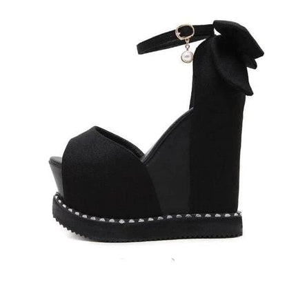 Glam Packed Wedge Sandals