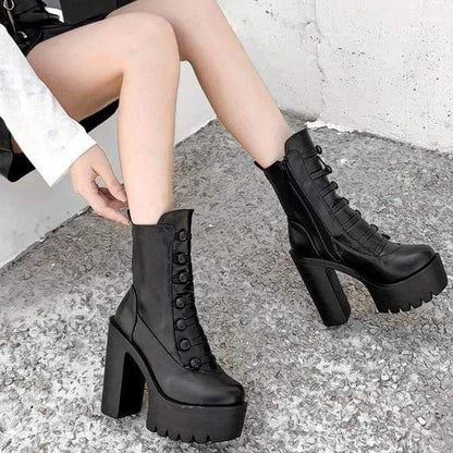 Hateful Prayers Platform Boots