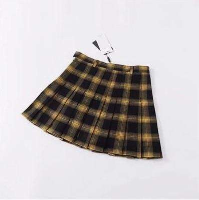 Gothic Harajuku Pleated Skirt
