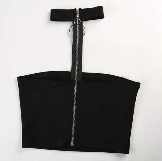 AURA Sexy Off the Shoulder Crop Top