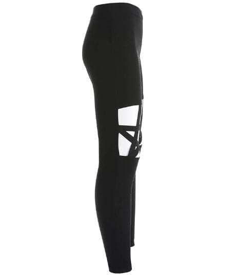 Gothic Pentagram Hollow Out High Waist Pants