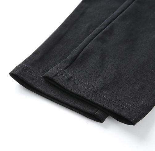 Gothic Pentagram Hollow Out High Waist Pants