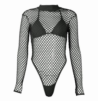Dominatrix Fishnet Swimwear