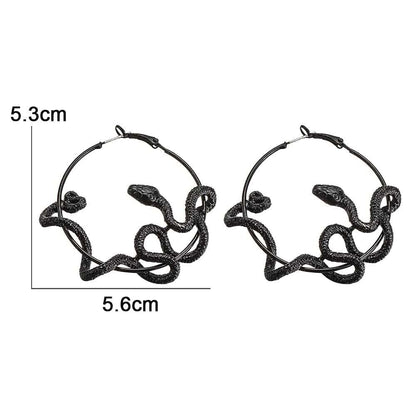 Tribal Serpent Punk Earrings