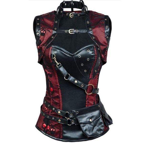 Gothic/SP Tribulations Steel Boned Corset