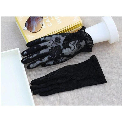 Lotus Steampunk Gloves