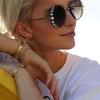 Gradient Modern Steampunk Sunglasses