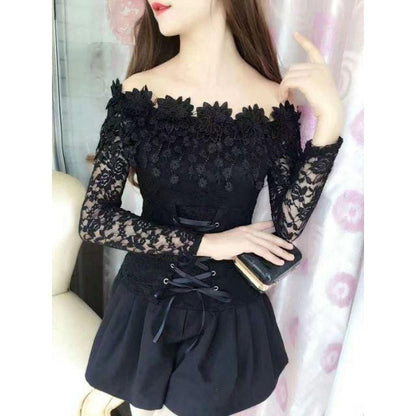Pixie Lace Sexy Blouse