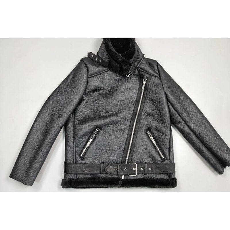 Abysmal Leather Goth Jacket
