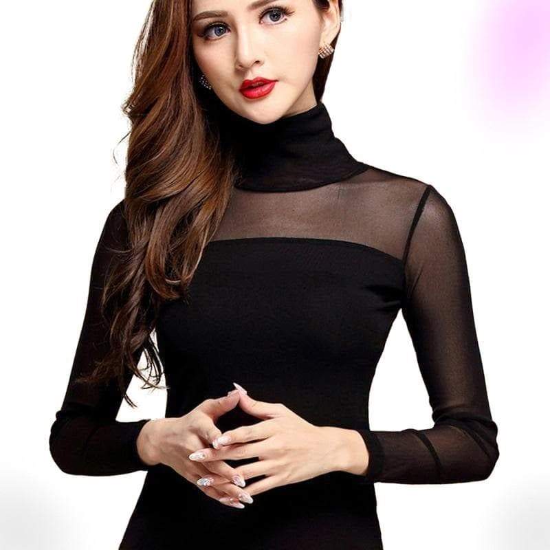 High Neck Black