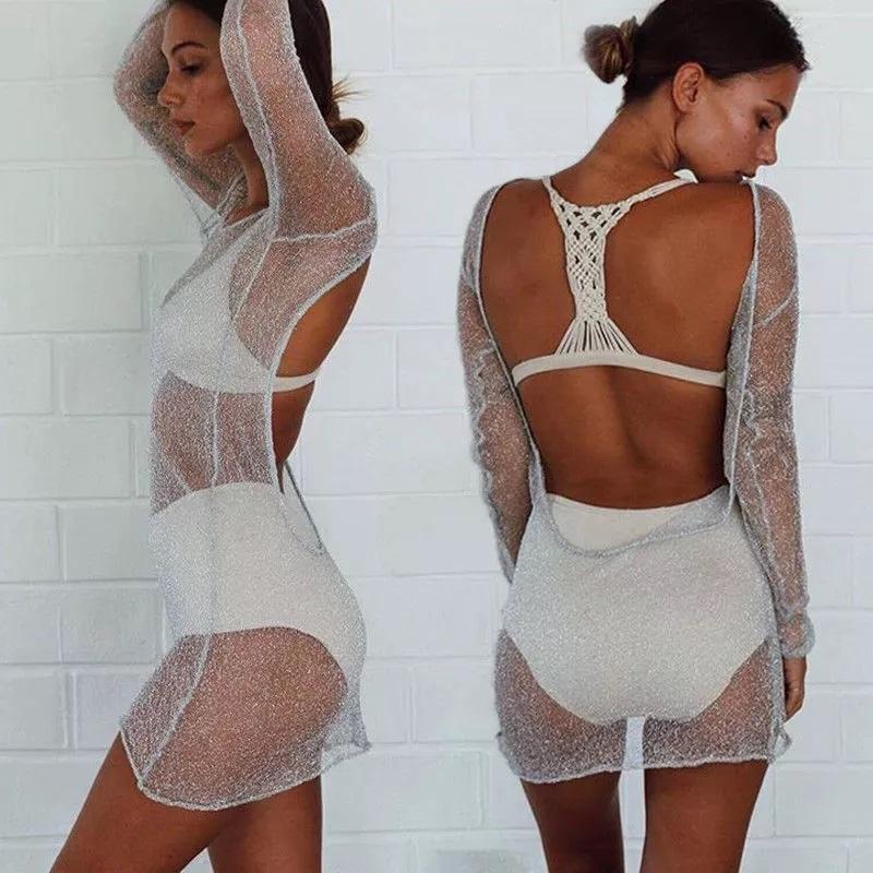 Hot AF Sexy Sheer Dress