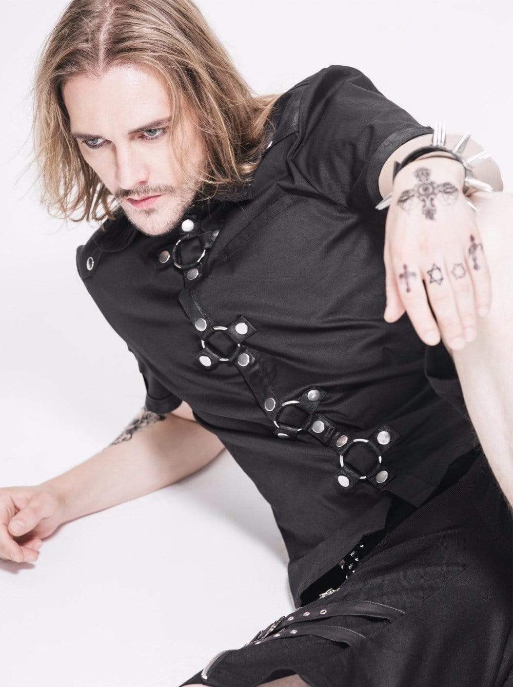Devil Steampunk Black Shirt