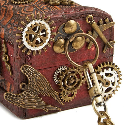 Wooden Treasure Box Mini Bag