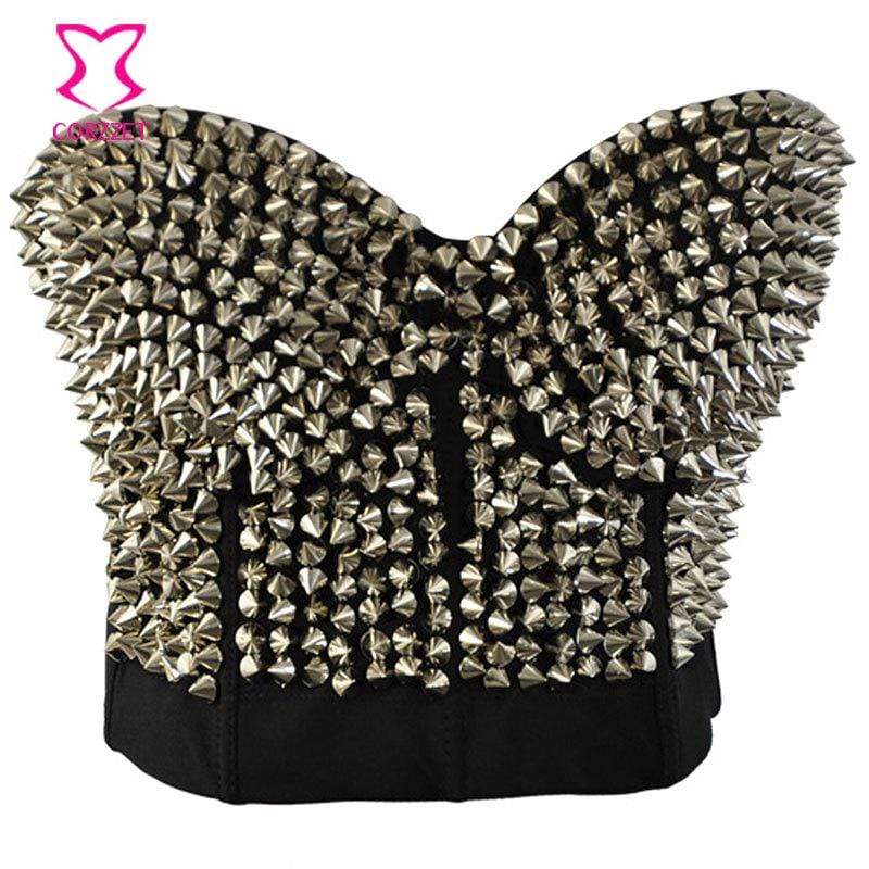 Sikk Studded Rivet Bra