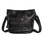 Skull face studded purse