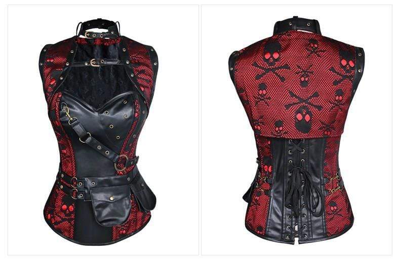 Gothic/SP Tribulations Steel Boned Corset