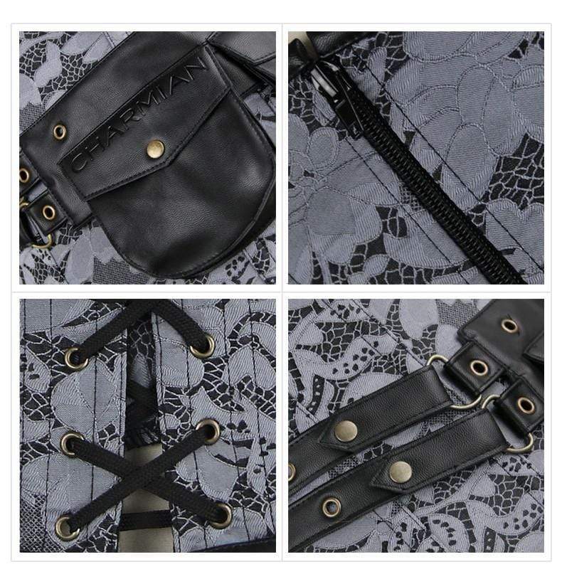 Gothic/SP Tribulations Steel Boned Corset